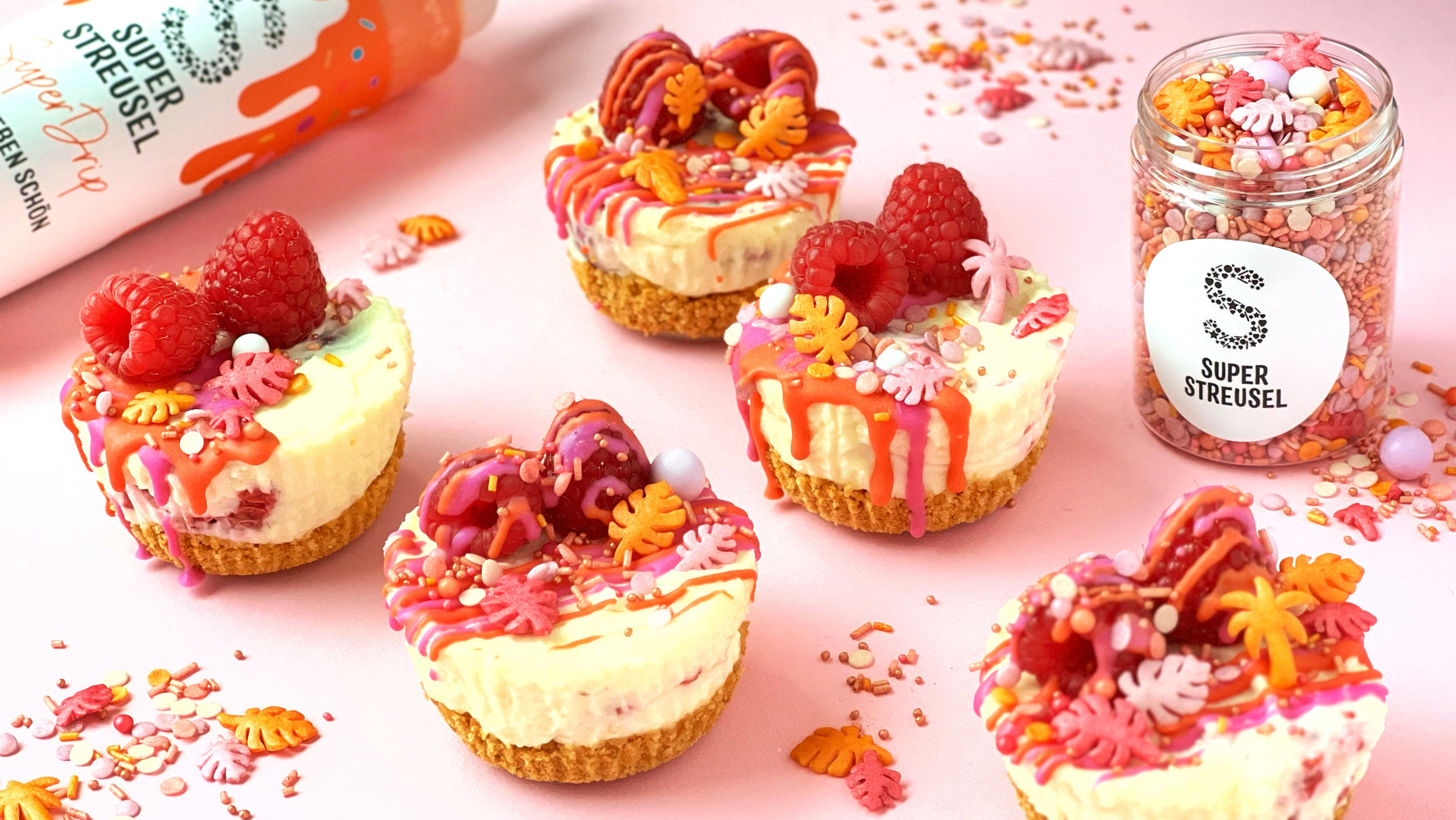 Mini Sommer Cheesecakes