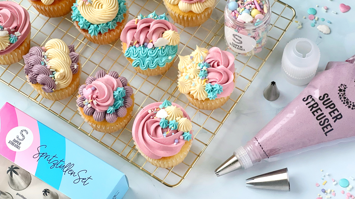 Pastell Cupcakes