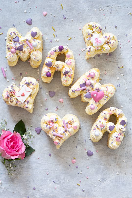 Mini Letter Cakes