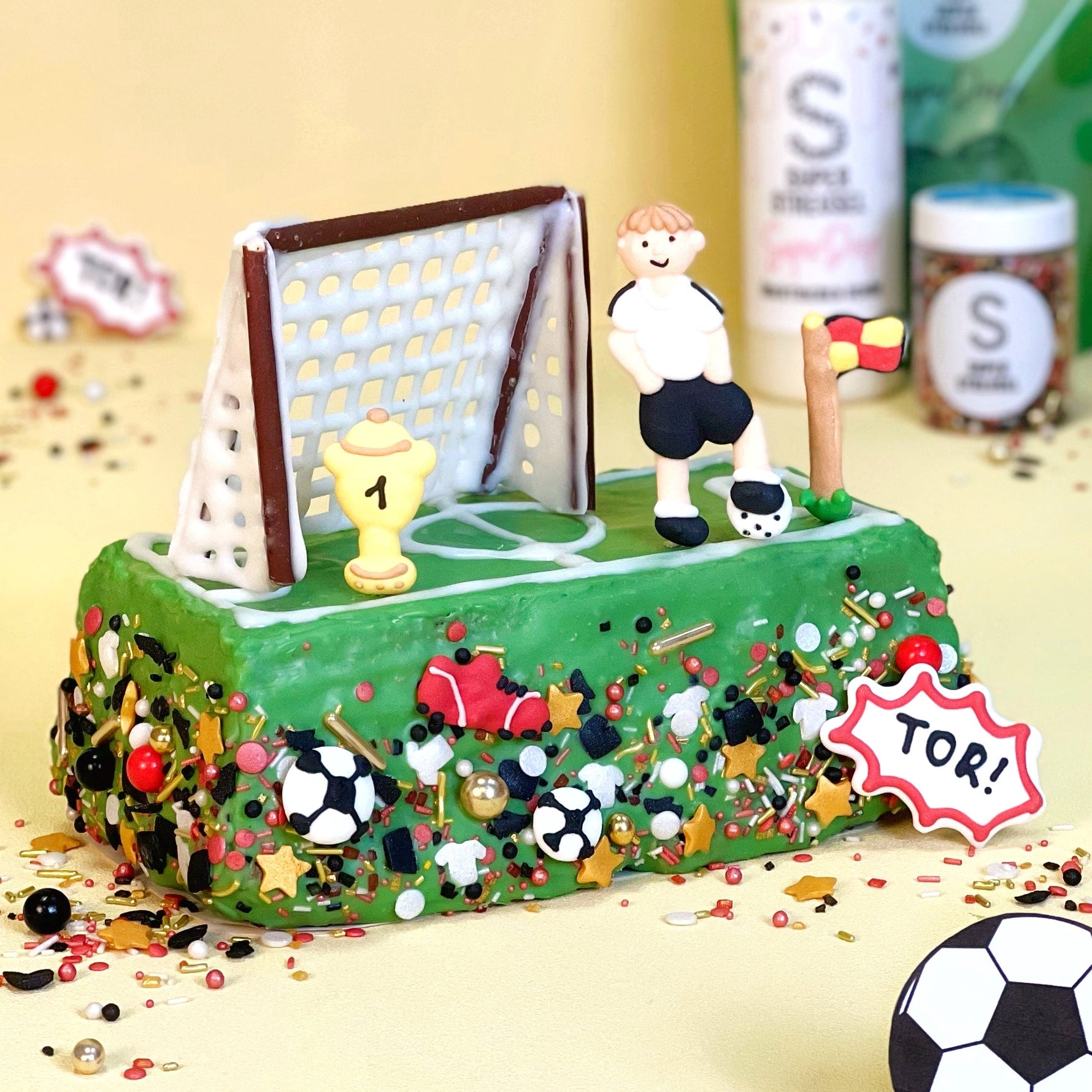 Fußball Kastenkuchen