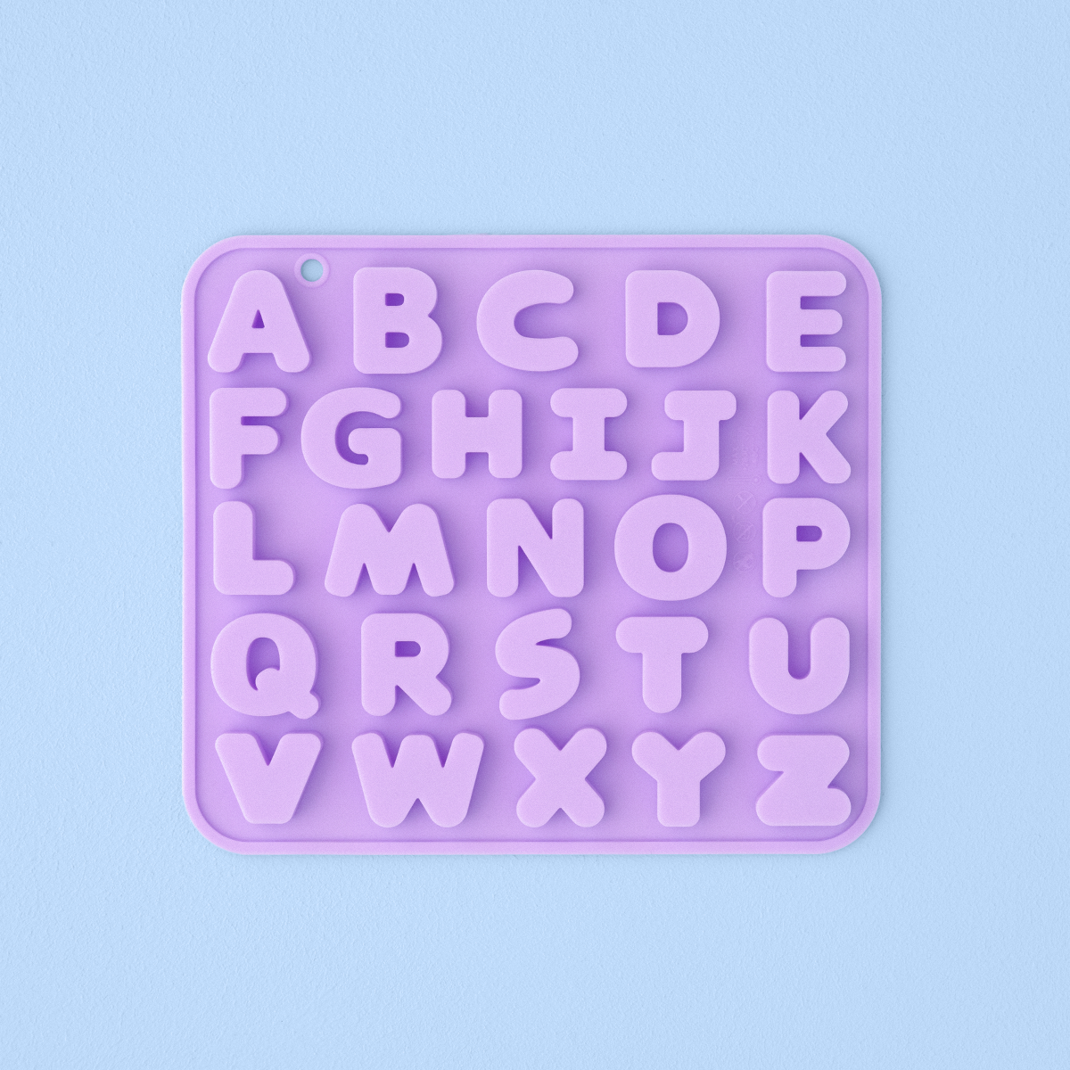 Silikonform Buchstaben